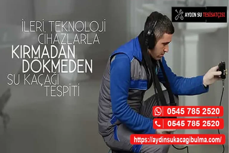 Söke Su Kaçağı Bulma